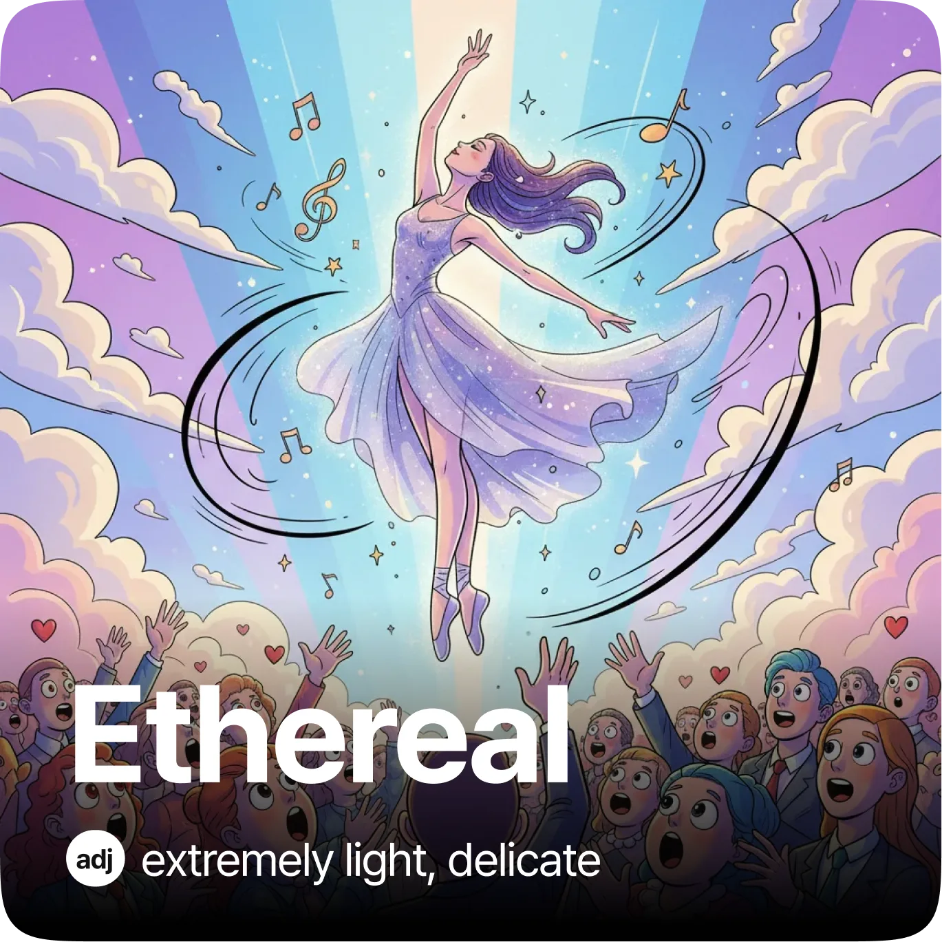 GRE vocabulary flashcard examples showing image-based memorization techniques for words like perfunctory, eminent, and capricious